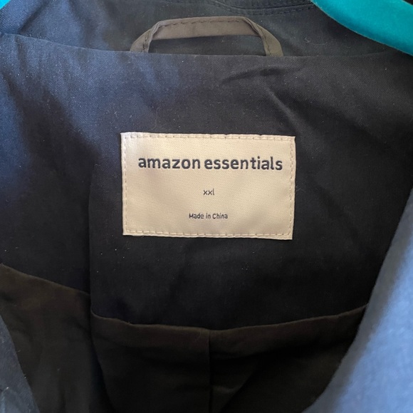 Amazon Essentials Navy Blue Raincoat Size XXL - Picture 9 of 9